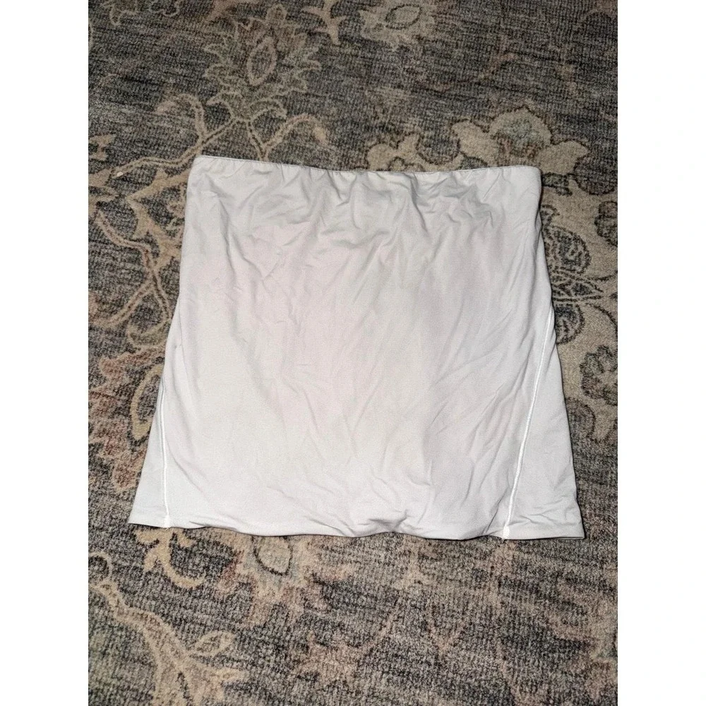 Lululemon Wundermost Ultra-Soft Nulu Tube Top White